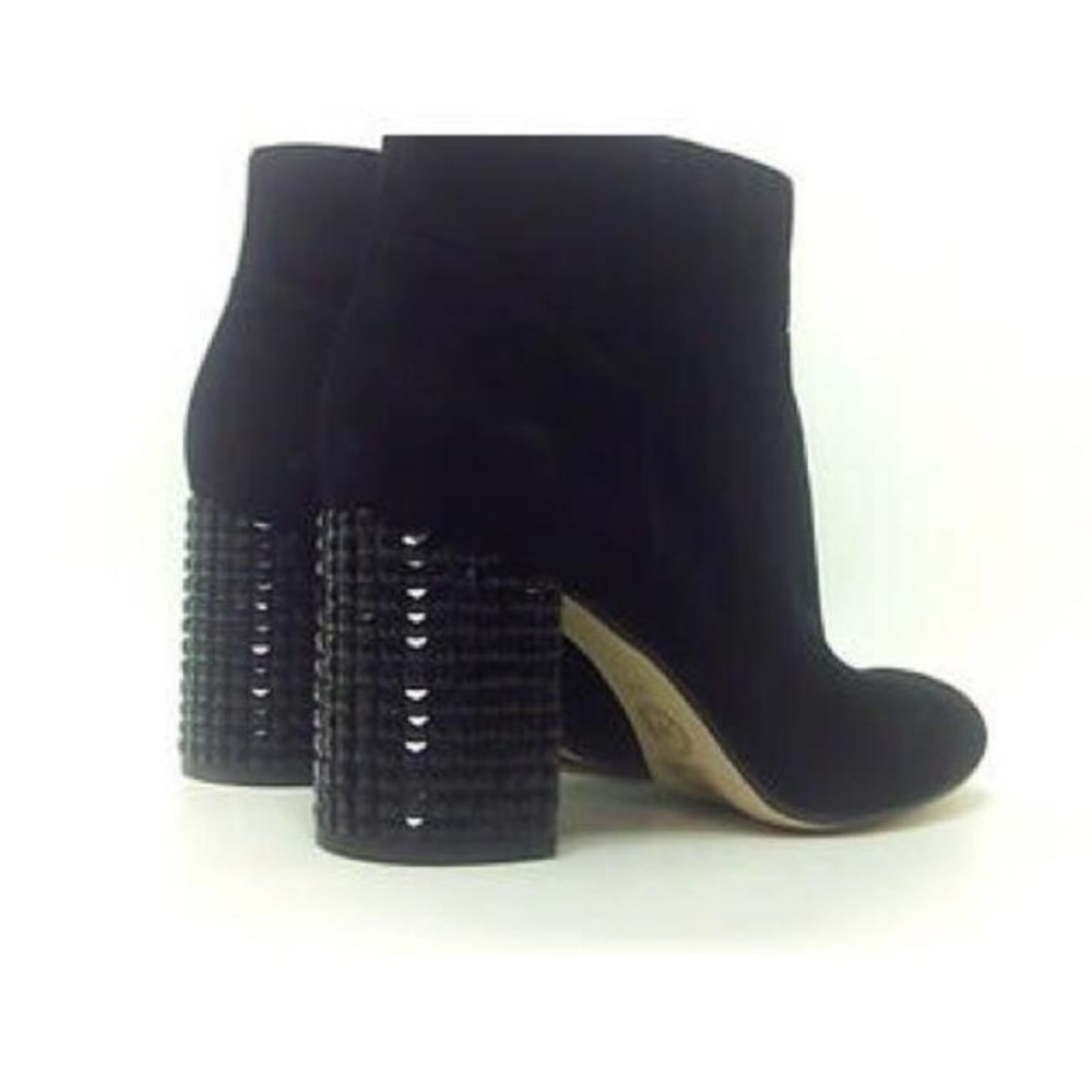 Michael Kors Arabella Embellished Suede BootsBlack